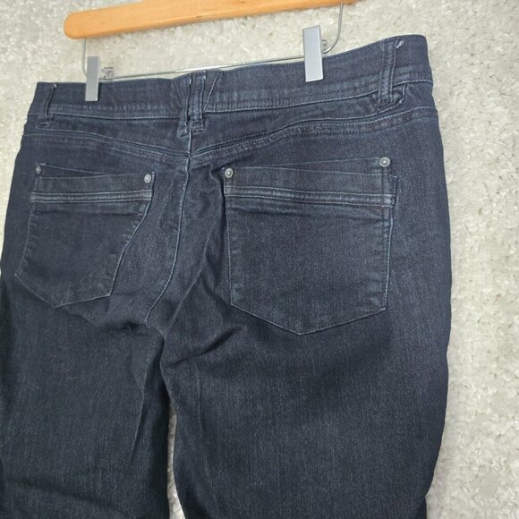 Democracy Women’s 14 Blue Ab Technology Skinny Jeans Stretch Dark Wash Denim - Picture 6 of 15